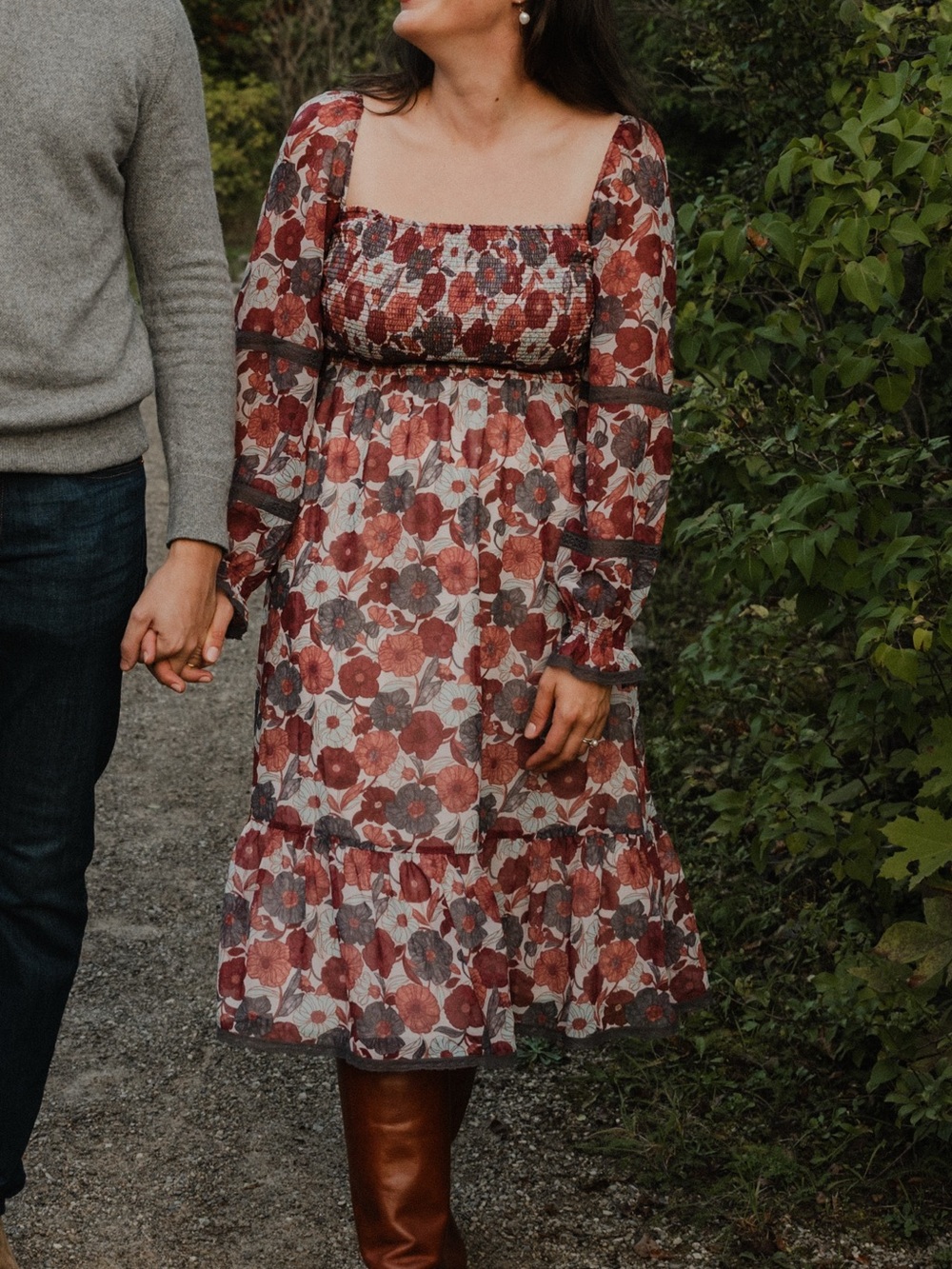 Wilfred Floral Midi Dress - Picture 4 of 4